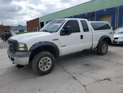 Salvage cars for sale from Copart Columbus, OH: 2005 Ford F250 Super Duty