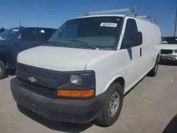 Salvage trucks for sale at Grand Prairie, TX auction: 2015 Chevrolet Express G2500