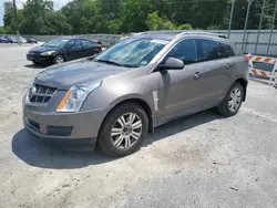 Salvage cars for sale at Savannah, GA auction: 2011 Cadillac SRX Luxury Collection