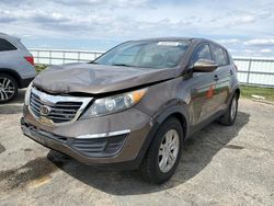 Salvage cars for sale at Mcfarland, WI auction: 2011 KIA Sportage LX