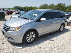 Salvage cars for sale at Houston, TX auction: 2017 Honda Odyssey EX