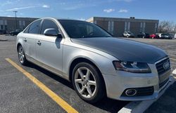 Salvage cars for sale from Copart Elgin, IL: 2009 Audi A4 2.0T Quattro