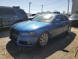 Salvage cars for sale from Copart Chicago Heights, IL: 2009 Audi A4 Premium Plus