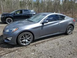 Salvage cars for sale from Copart Bowmanville, ON: 2013 Hyundai Genesis Coupe 2.0T