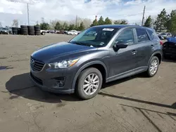 Salvage cars for sale at Denver, CO auction: 2016 Mazda CX-5 Touring