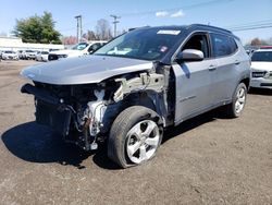 Salvage cars for sale from Copart New Britain, CT: 2018 Jeep Compass Latitude