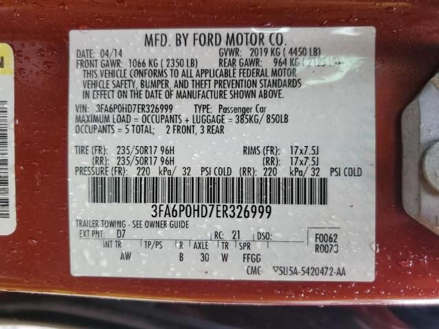 2014 Ford Fusion SE