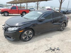 Salvage cars for sale at Temple, TX auction: 2017 Honda Civic EX