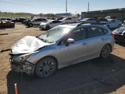 Salvage cars for sale at Colorado Springs, CO auction: 2015 Subaru Impreza Sport