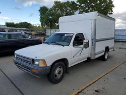 Salvage trucks for sale at Sacramento, CA auction: 1993 Toyota Pickup Cab Chassis Super Long Wheelbase