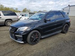 Mercedes-Benz ml 63 amg salvage cars for sale: 2015 Mercedes-Benz ML 63 AMG