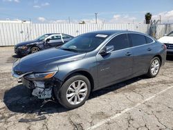 Salvage cars for sale at Van Nuys, CA auction: 2021 Chevrolet Malibu LT