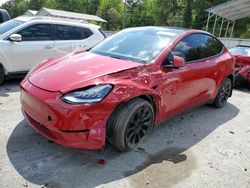 Salvage cars for sale at Savannah, GA auction: 2022 Tesla Model Y