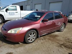 Salvage cars for sale from Copart Jacksonville, FL: 2004 Honda Accord EX