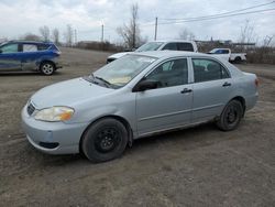 Vehiculos salvage en venta de Copart Montreal Est, QC: 2007 Toyota Corolla CE