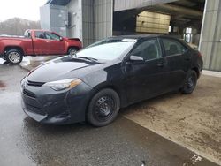 Vehiculos salvage en venta de Copart East Granby, CT: 2017 Toyota Corolla L