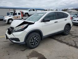 Salvage cars for sale from Copart Pennsburg, PA: 2016 Honda CR-V SE