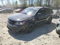 Salvage cars for sale at Waldorf, MD auction: 2018 Dodge Journey SXT