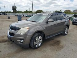 Salvage cars for sale at Miami, FL auction: 2012 Chevrolet Equinox LT