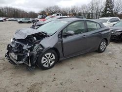 Salvage cars for sale at North Billerica, MA auction: 2016 Toyota Prius