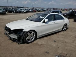 Flood-damaged cars for sale at auction: 2014 Mercedes-Benz S 550