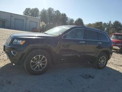 Salvage cars for sale at Mendon, MA auction: 2014 Jeep Grand Cherokee Limited