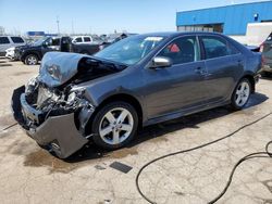 Salvage cars for sale from Copart Woodhaven, MI: 2012 Toyota Camry Base