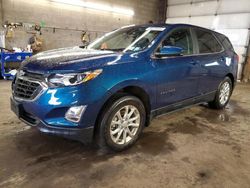 Salvage cars for sale from Copart Angola, NY: 2021 Chevrolet Equinox LT