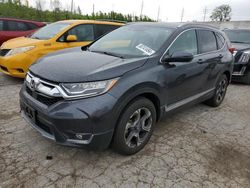 Salvage cars for sale at Bridgeton, MO auction: 2017 Honda CR-V Touring