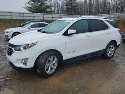 Salvage cars for sale from Copart Davison, MI: 2018 Chevrolet Equinox LT