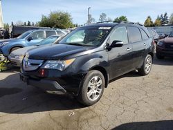 Acura mdx salvage cars for sale: 2009 Acura MDX