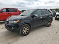 Salvage cars for sale at San Antonio, TX auction: 2013 KIA Sorento LX