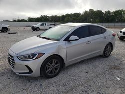 Salvage cars for sale at New Braunfels, TX auction: 2018 Hyundai Elantra SEL