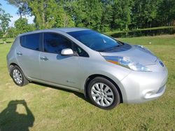 Salvage cars for sale at Newton, AL auction: 2016 Nissan Leaf S