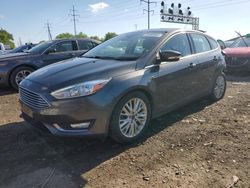 Salvage cars for sale from Copart Columbus, OH: 2018 Ford Focus Titanium