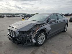 Salvage cars for sale at Grand Prairie, TX auction: 2014 Ford Fusion SE Phev