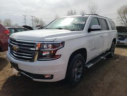 Salvage cars for sale at Elgin, IL auction: 2016 Chevrolet Suburban K1500 LT