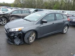 Salvage cars for sale at Glassboro, NJ auction: 2018 Ford Focus SE