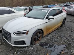 Salvage cars for sale from Copart Marlboro, NY: 2018 Audi A5 Premium Plus S-Line
