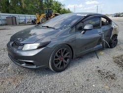Salvage cars for sale from Copart Riverview, FL: 2012 Honda Civic LX