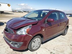 Mitsubishi Mirage es salvage cars for sale: 2018 Mitsubishi Mirage ES