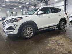 Salvage cars for sale at Ham Lake, MN auction: 2017 Hyundai Tucson Limited