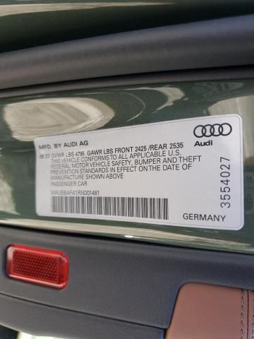 2024 Audi A4 Premium Plus 40
