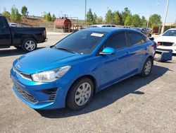 KIA Rio LX Vehiculos salvage en venta: 2021 KIA Rio LX