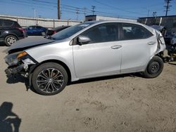 Salvage cars for sale from Copart Los Angeles, CA: 2015 Toyota Corolla L