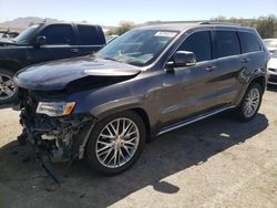 Salvage cars for sale at Las Vegas, NV auction: 2017 Jeep Grand Cherokee Summit