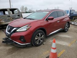 Salvage cars for sale at Pekin, IL auction: 2020 Nissan Murano SV