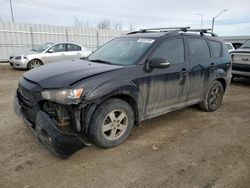 Salvage cars for sale at Nisku, AB auction: 2010 Mitsubishi Outlander XLS