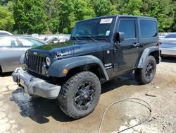 Salvage cars for sale from Copart Shreveport, LA: 2015 Jeep Wrangler Sport