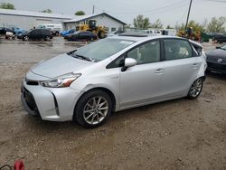 Vehiculos salvage en venta de Copart Pekin, IL: 2015 Toyota Prius V